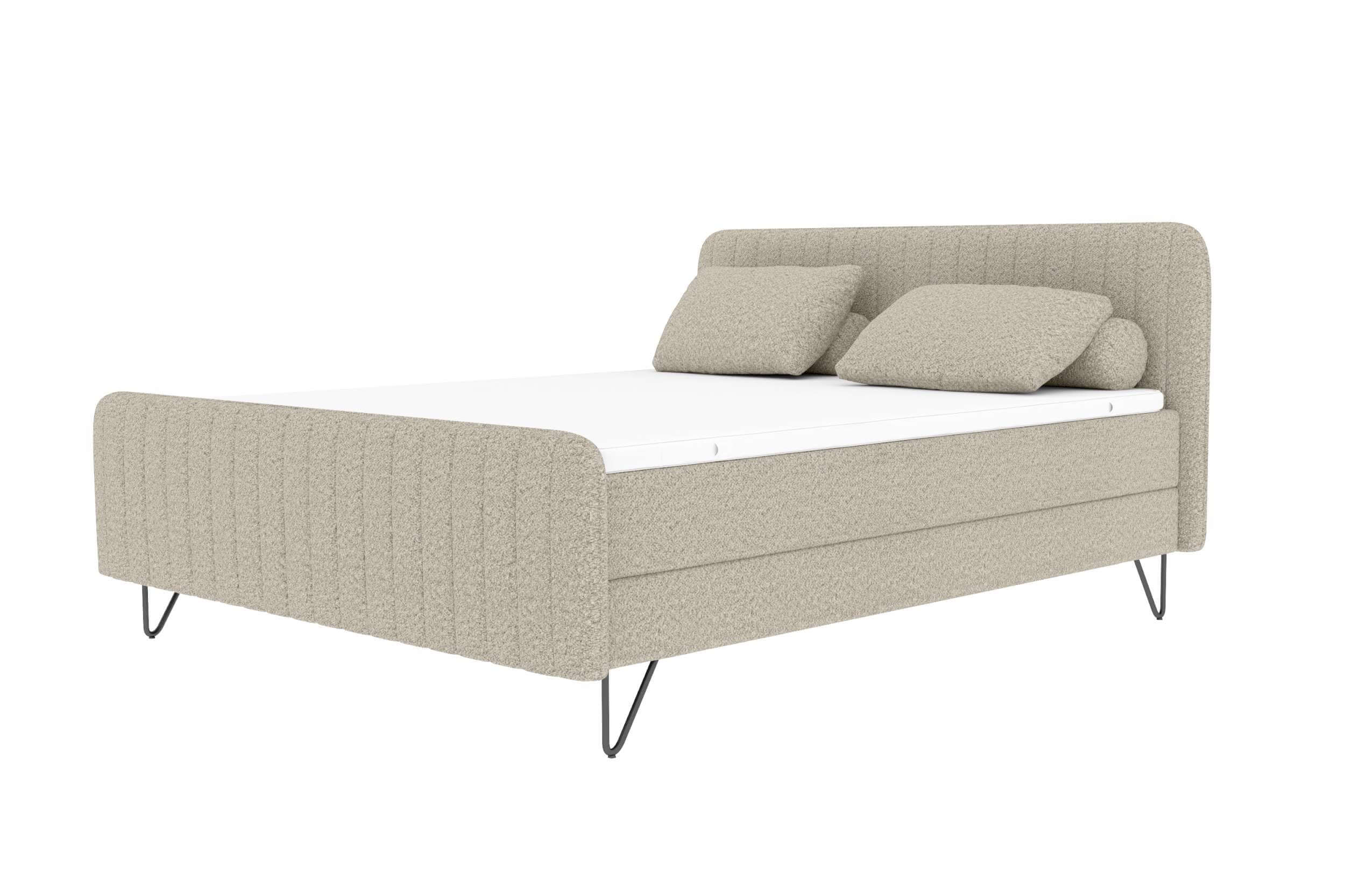 Boxspringbett Aurelio Creme