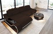 Ecksofa Toscano L-Form Stoff