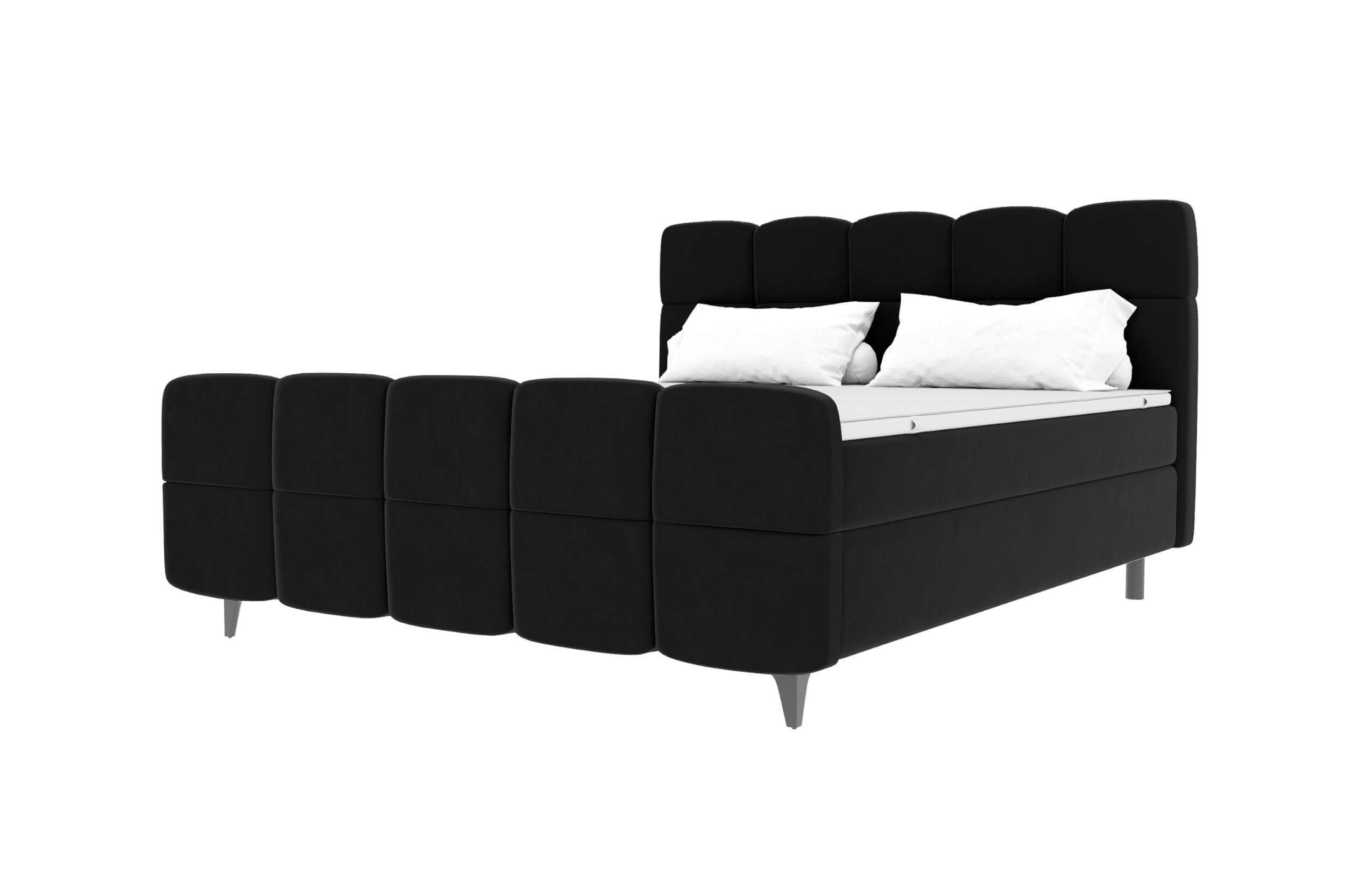 Boxspringbett Luna Schwarz