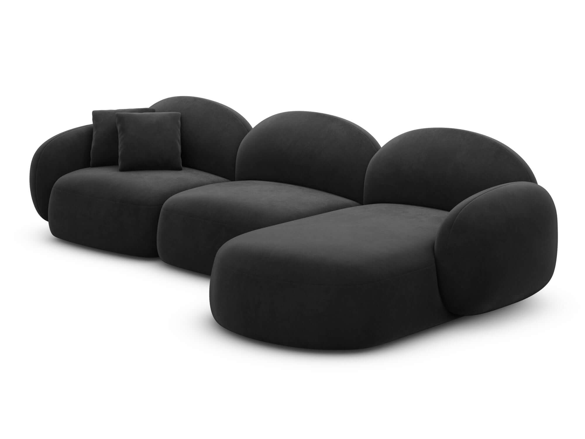 Polster Ecksofa Mirello L Form kurz