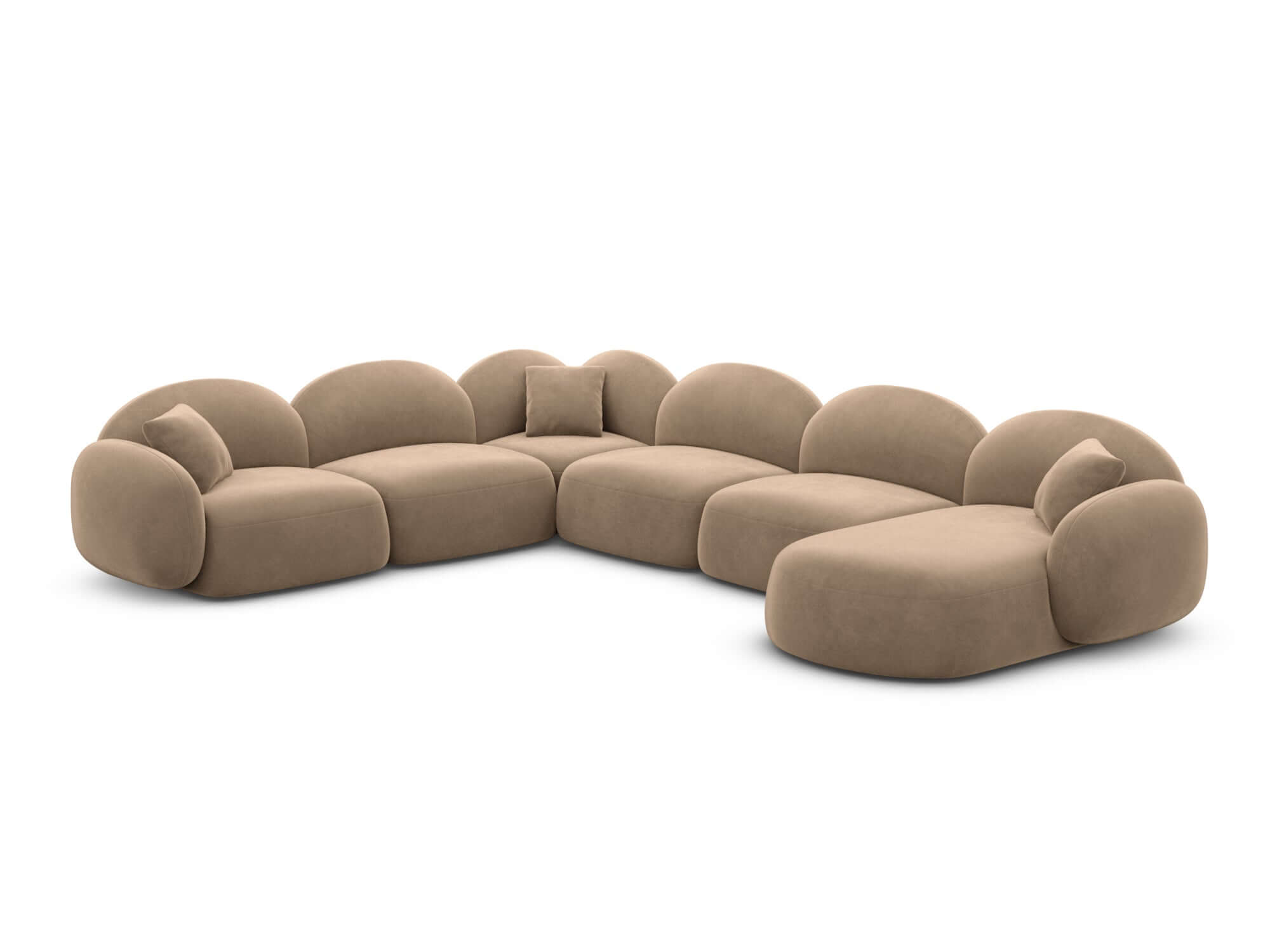 Polster Wohnlandschaft Mirello XXL U-Form