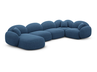 XL Wohnlandschaft Mirello U-Form aus Stoff