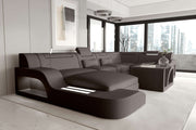 Wohnlandschaft Palermo U Form Stoffsofa