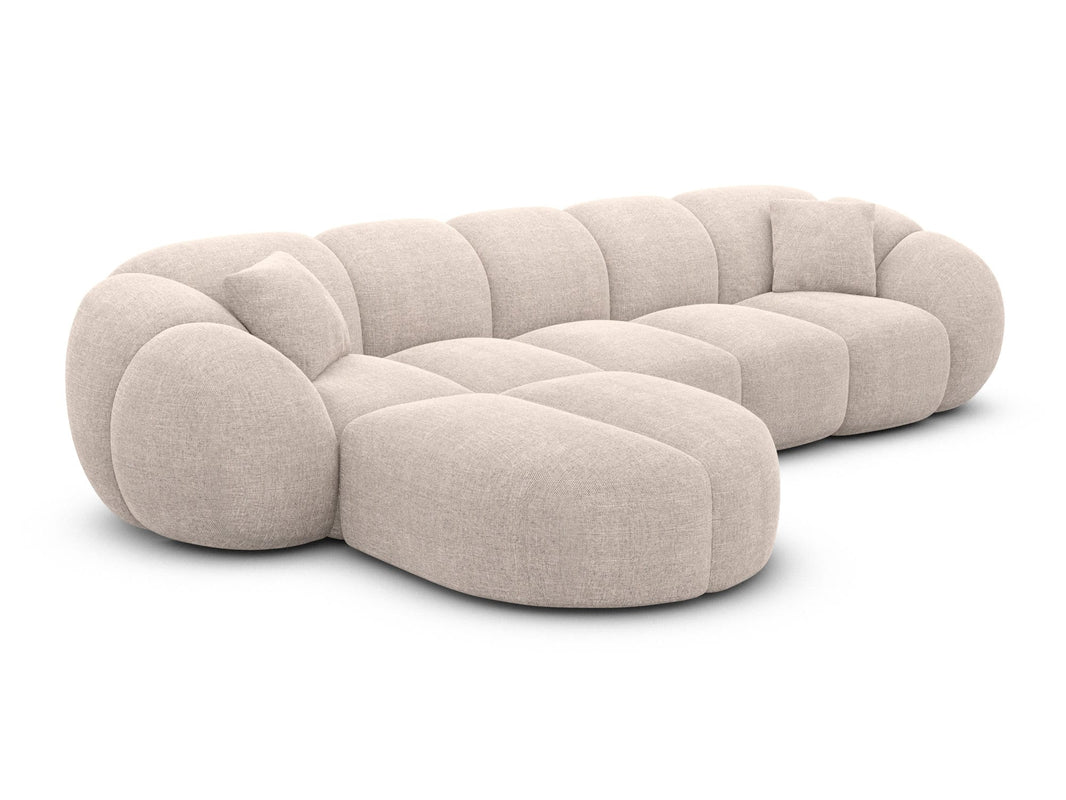 Stoff Ecksofa Valderosa L-Form