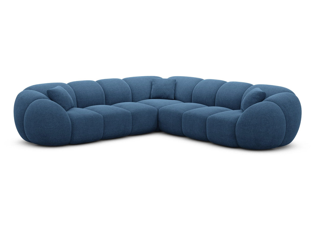 Couch Valderosa L-Form in Stoff