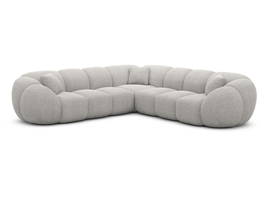 Couch Valderosa L-Form in Stoff