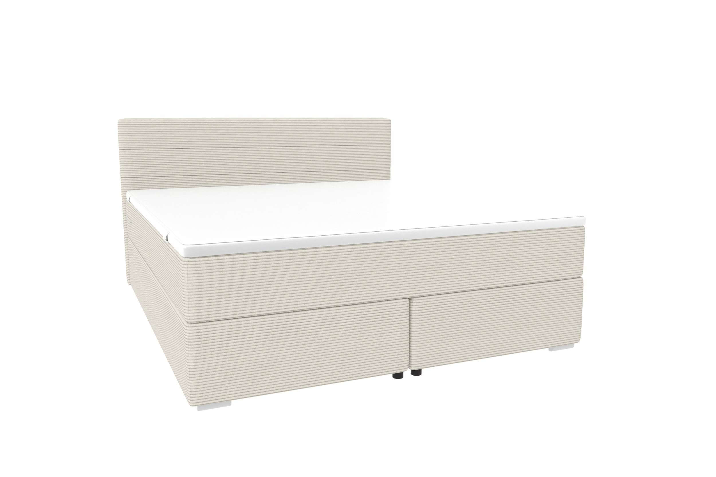 Boxspringbett Valerio Greige