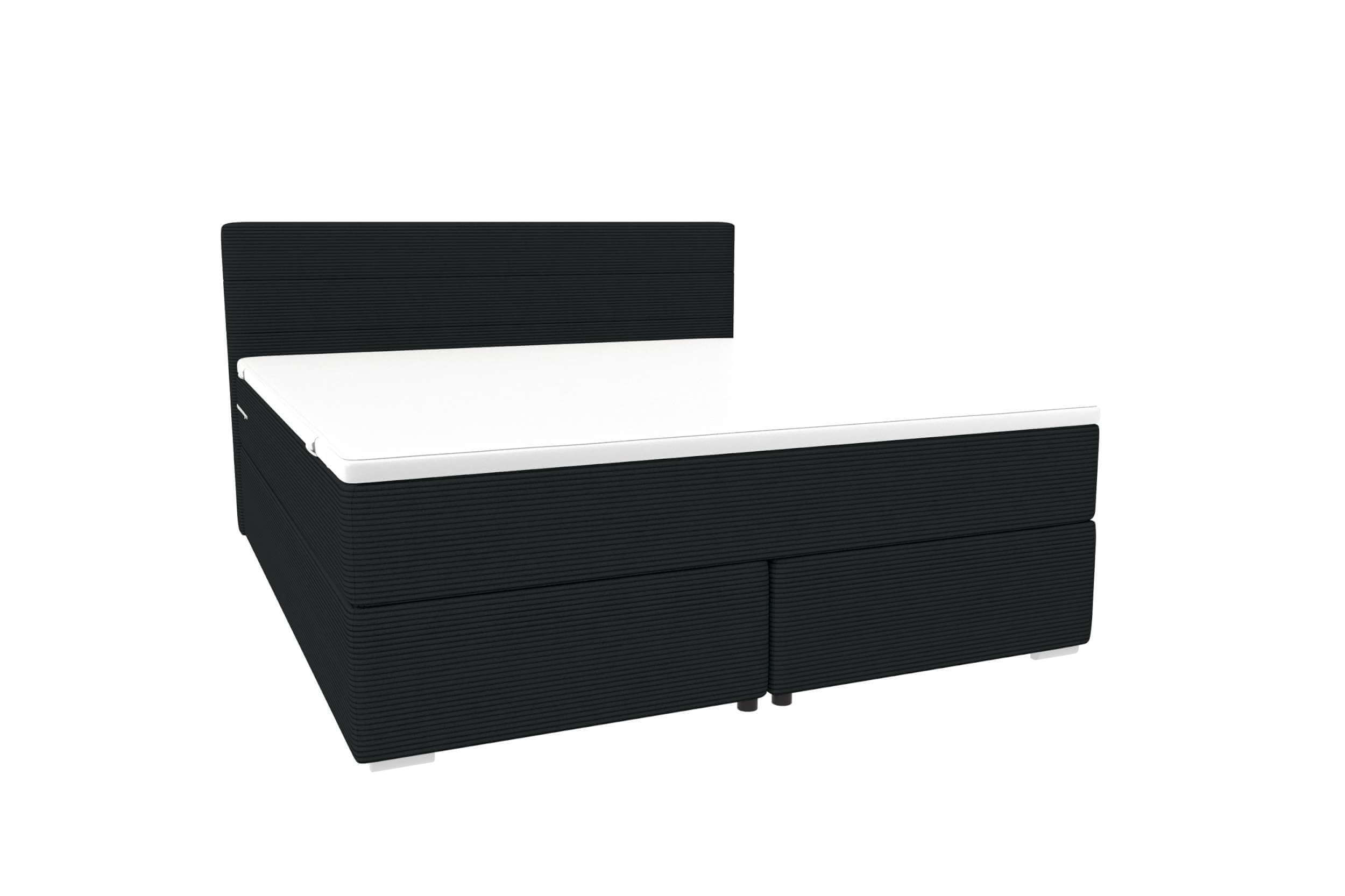 Boxspringbett Valerio Schwarz