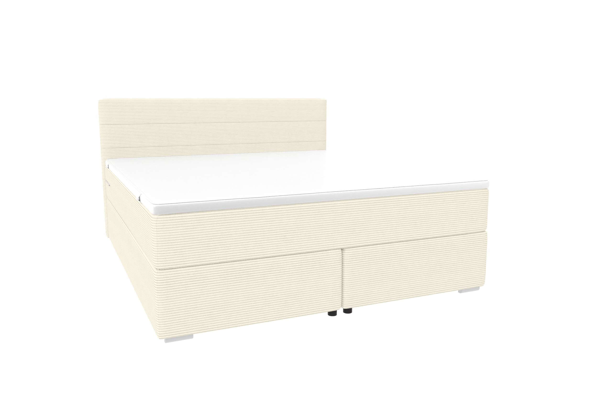 Boxspringbett Valerio Creme