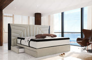 Boxspringbett Monaco Stoffbezug