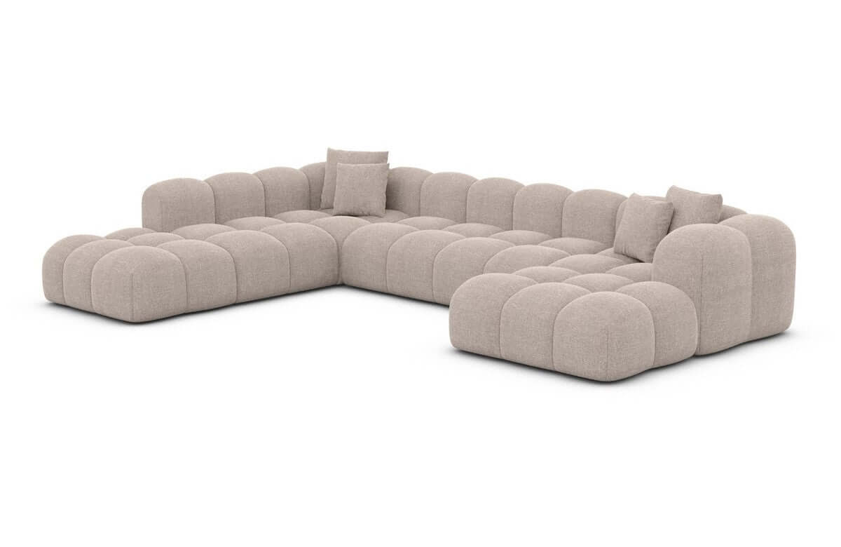 Polster Wohnlandschaft Formentera XXL Beige