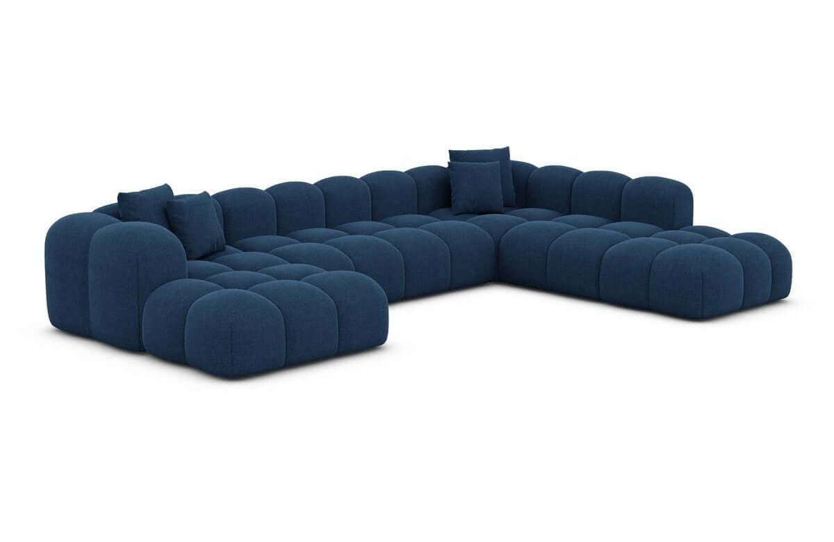 Polster Wohnlandschaft Formentera XXL Blau