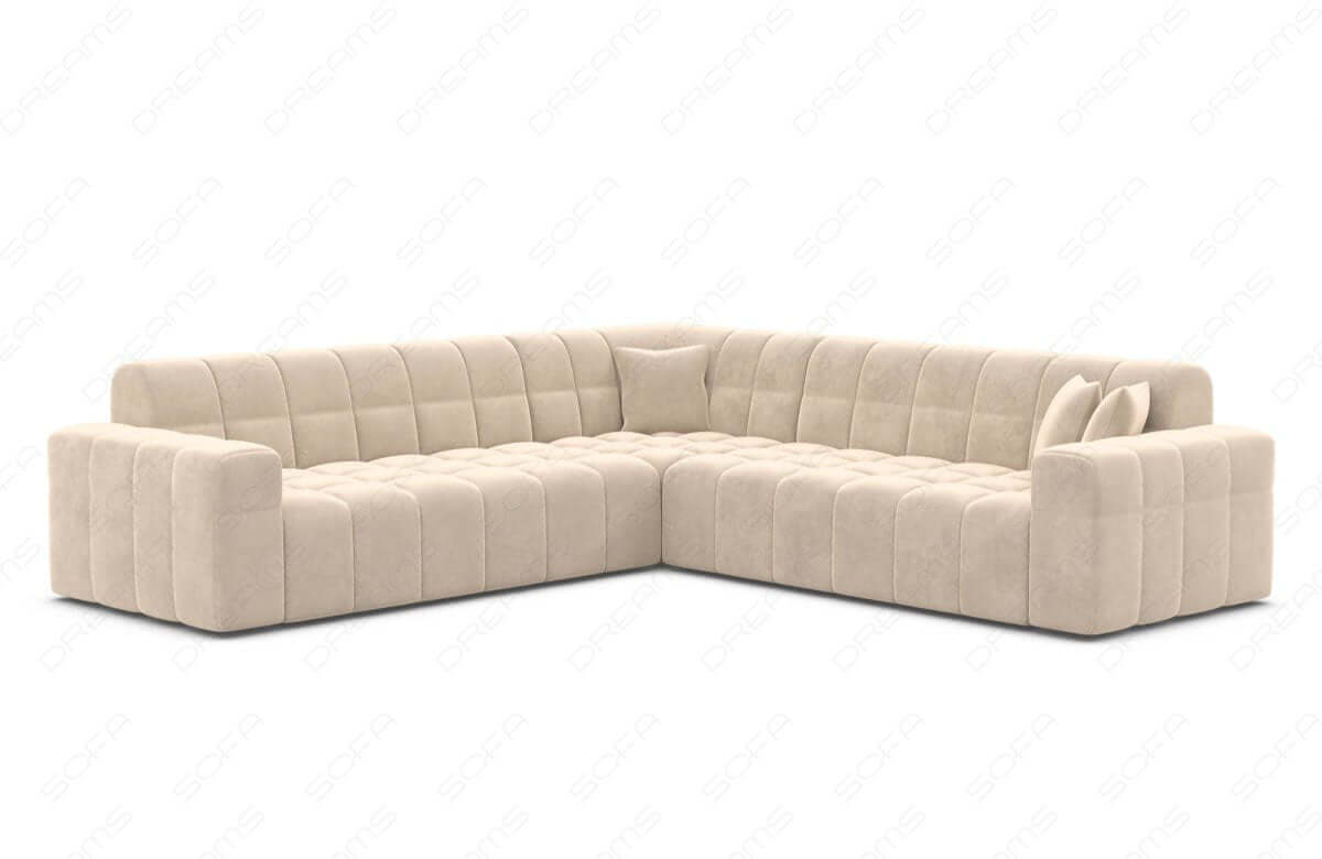 Ecksofa Ibiza Stoff – Modern & Bequem Beige