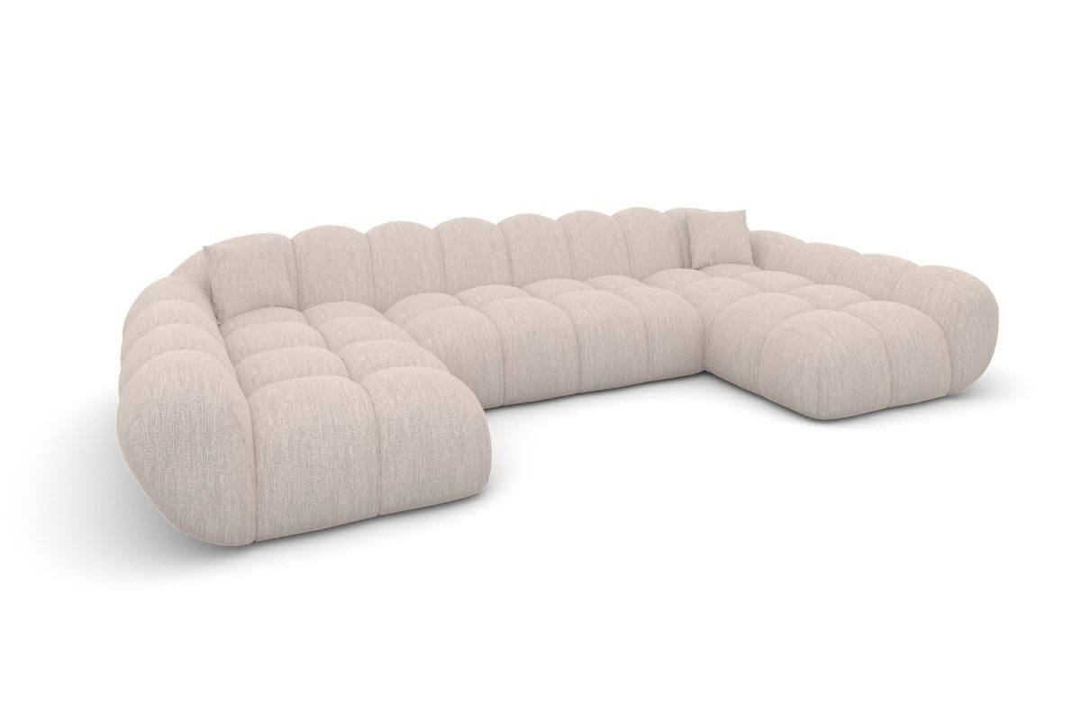 Wohnlandschaft Maleron U Form Studio Beige