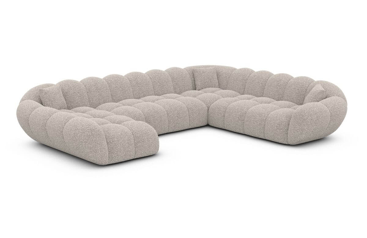 Wohnlandschaft Maleron XXL Pearl