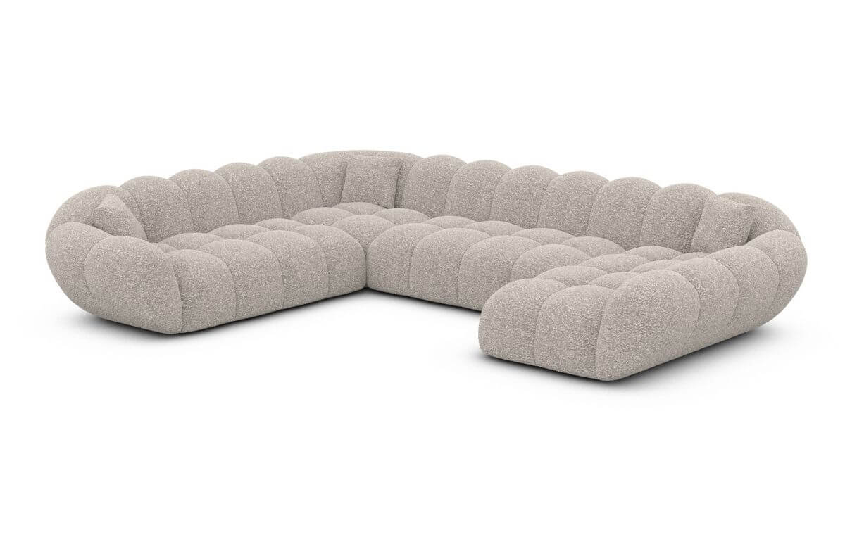 Wohnlandschaft Maleron XXL Pearl
