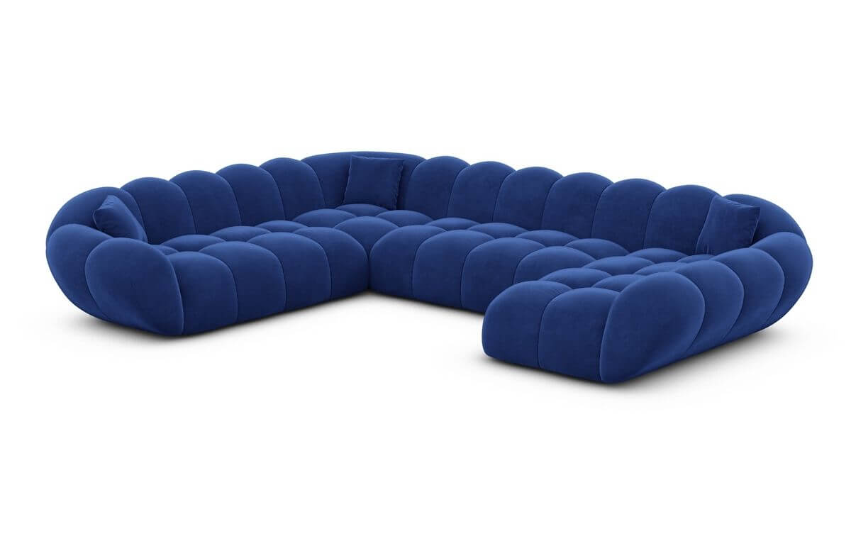 Wohnlandschaft Maleron XXL Dunkelblau