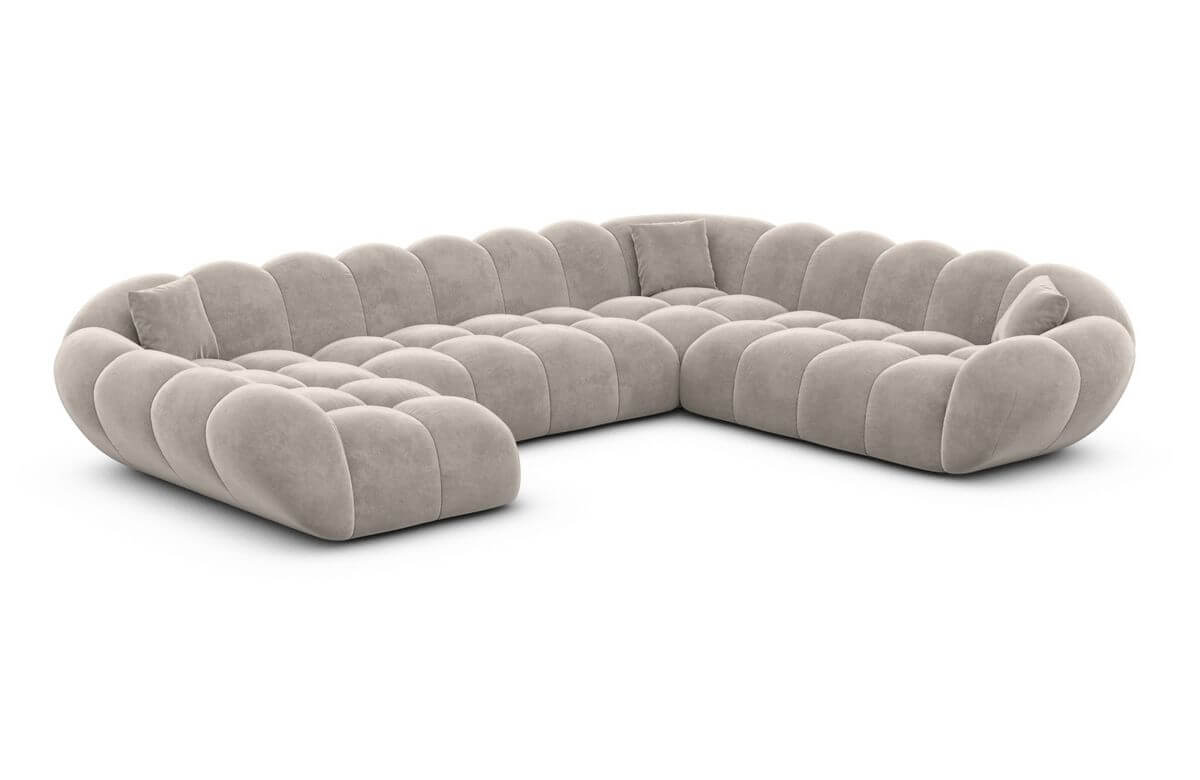Wohnlandschaft Maleron XXL Sand