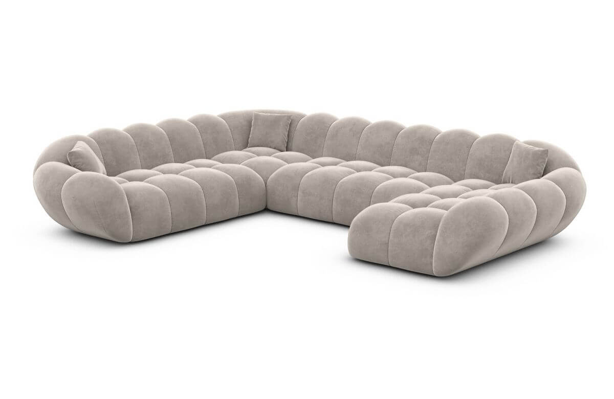 Wohnlandschaft Maleron XXL Sand