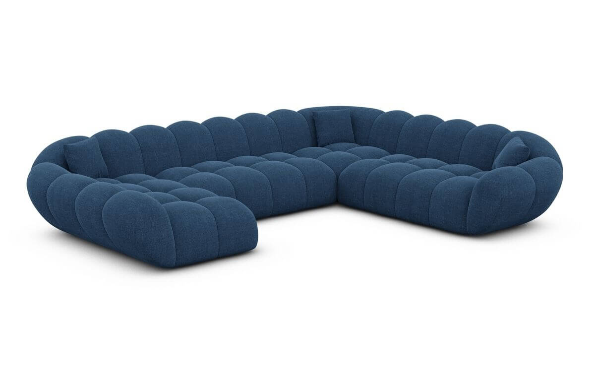 Wohnlandschaft Maleron XXL Blau