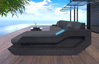 Rattan Sofa Ravenna L – Graues Design - Bild 3