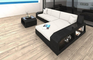 Rattan Sofa Matera L – Creme in Default Title