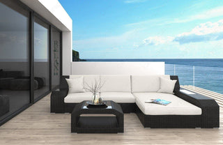 Rattan Sofa Matera L – Creme - Bild 1