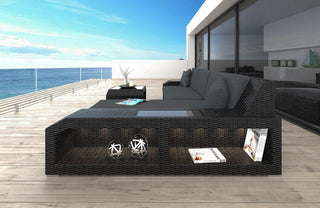 Rattan Sofa Matera L – Grau - Bild 2