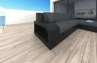 Rattan Sofa Matera L – Grau - Bild 3