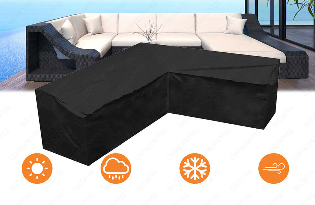 Rattansofa Abdeckung Turino