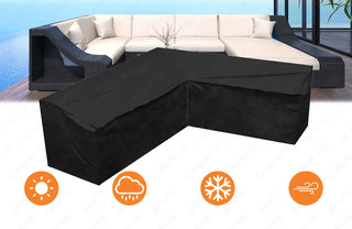 Rattansofa Abdeckung Turino U – Wetterfest für Wohnzimmer