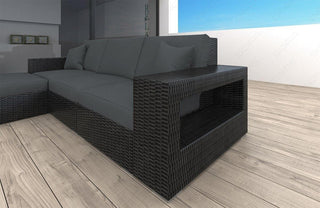 Rattan Sofa Messana L – Grau - Bild 3
