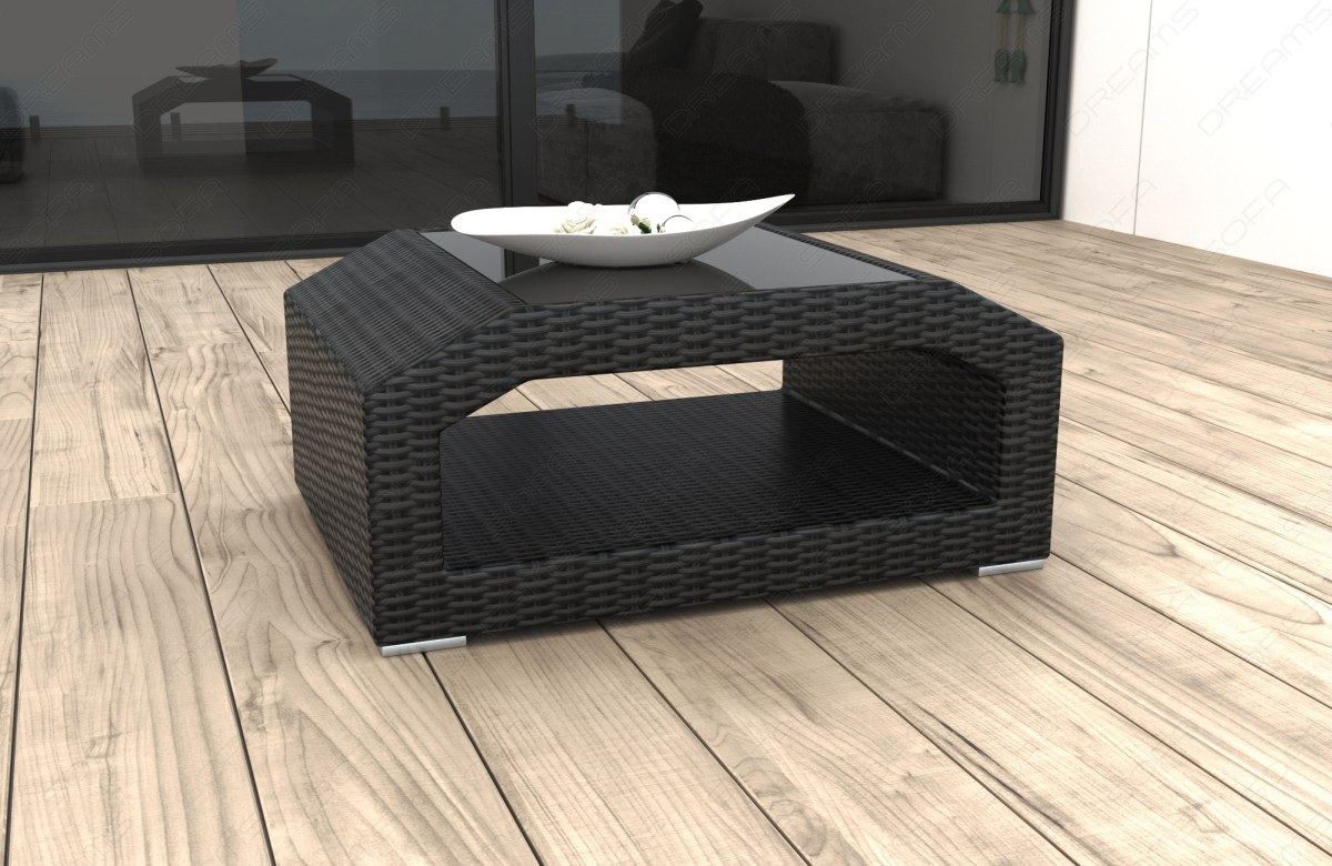 Polyrattan Tisch Matera – Modern & Wetterfest