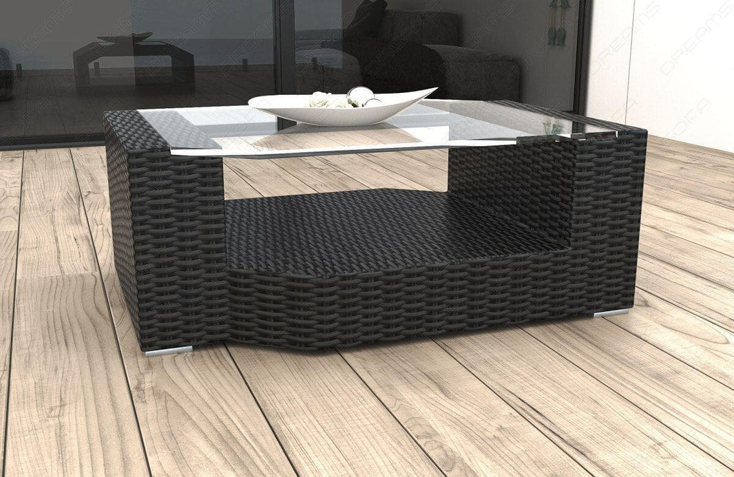Couchtisch Polyrattan Messana Langlebig