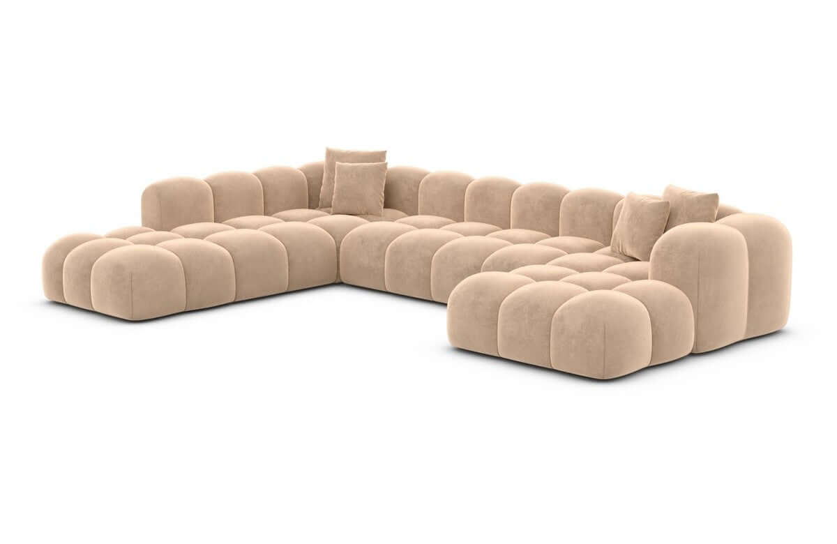 Polster Wohnlandschaft Formentera XXL Beige