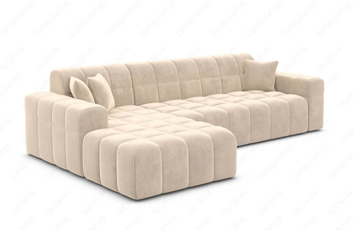 Polster Ecksofa Ibiza L-Kurz – Komfort & Design Beige