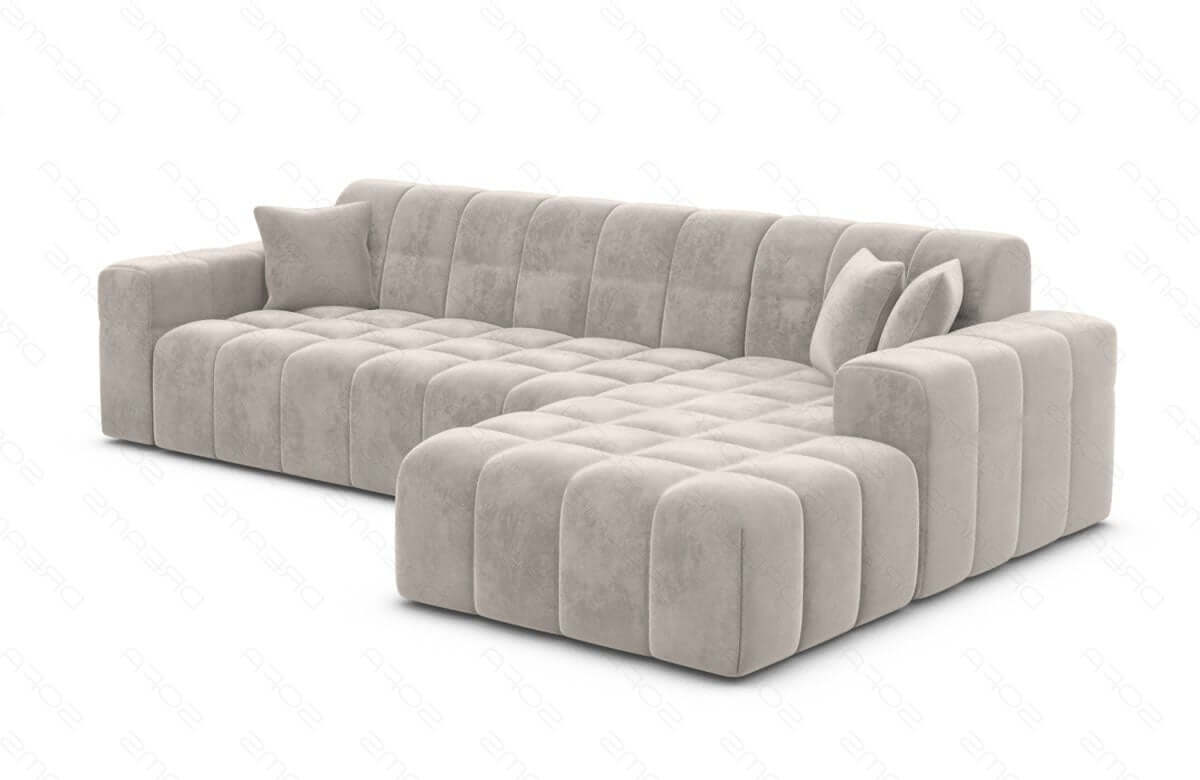 Polster Ecksofa Ibiza L-Kurz – Komfort & Design Sand