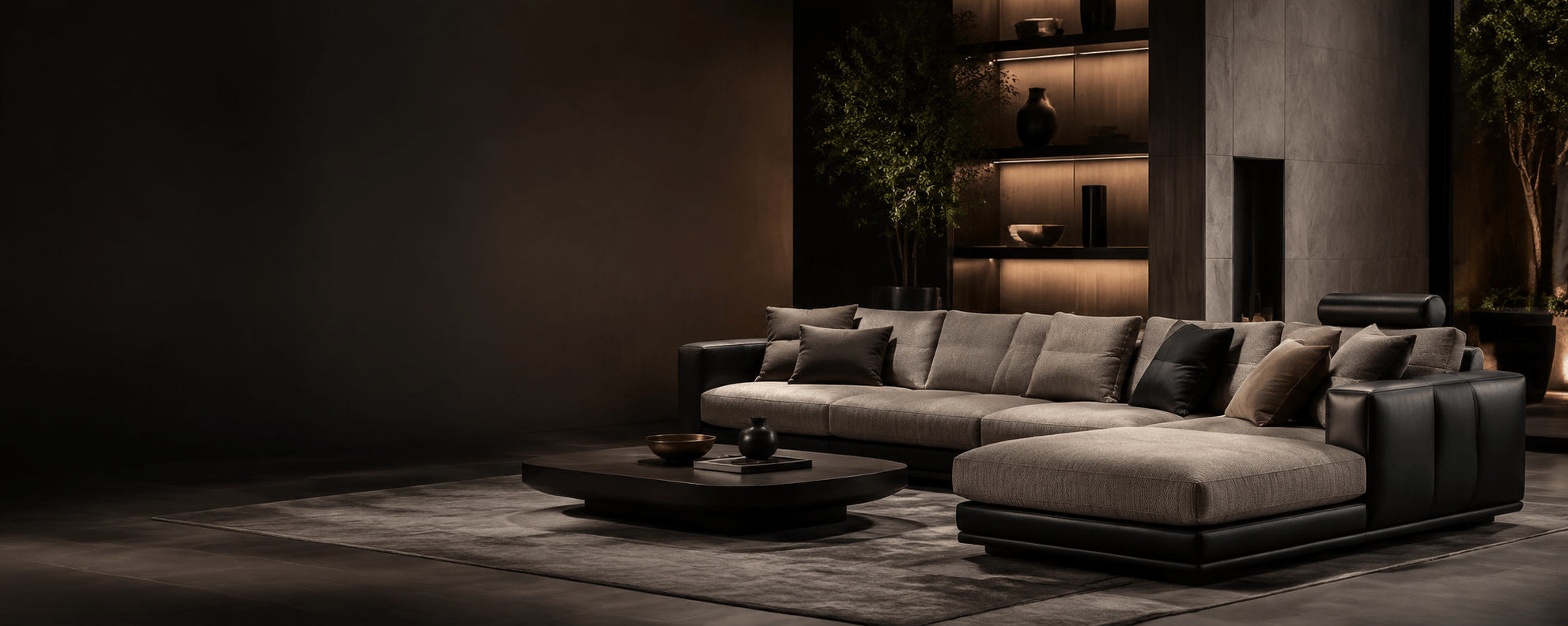 Wohnzimmer mit modernem Sofa – Sofa Dreams Sofa Planer