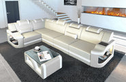 Leder Ecksofa Padua L – Modern & Komfortabel