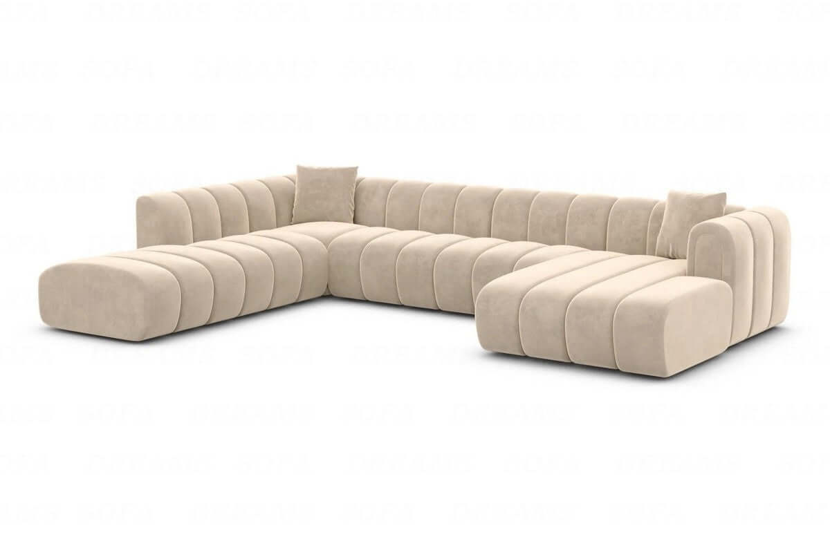 Polster Wohnlandschaft Almagro XXL Beige