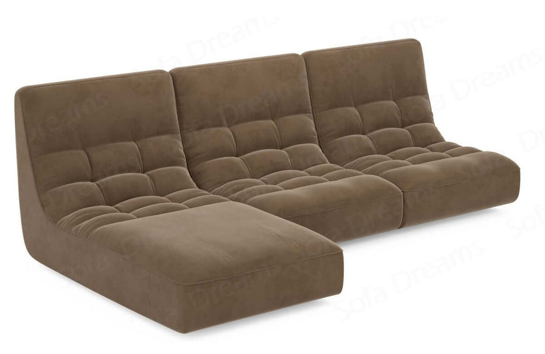 Ecksofa Melilla L-Form aus Stoff