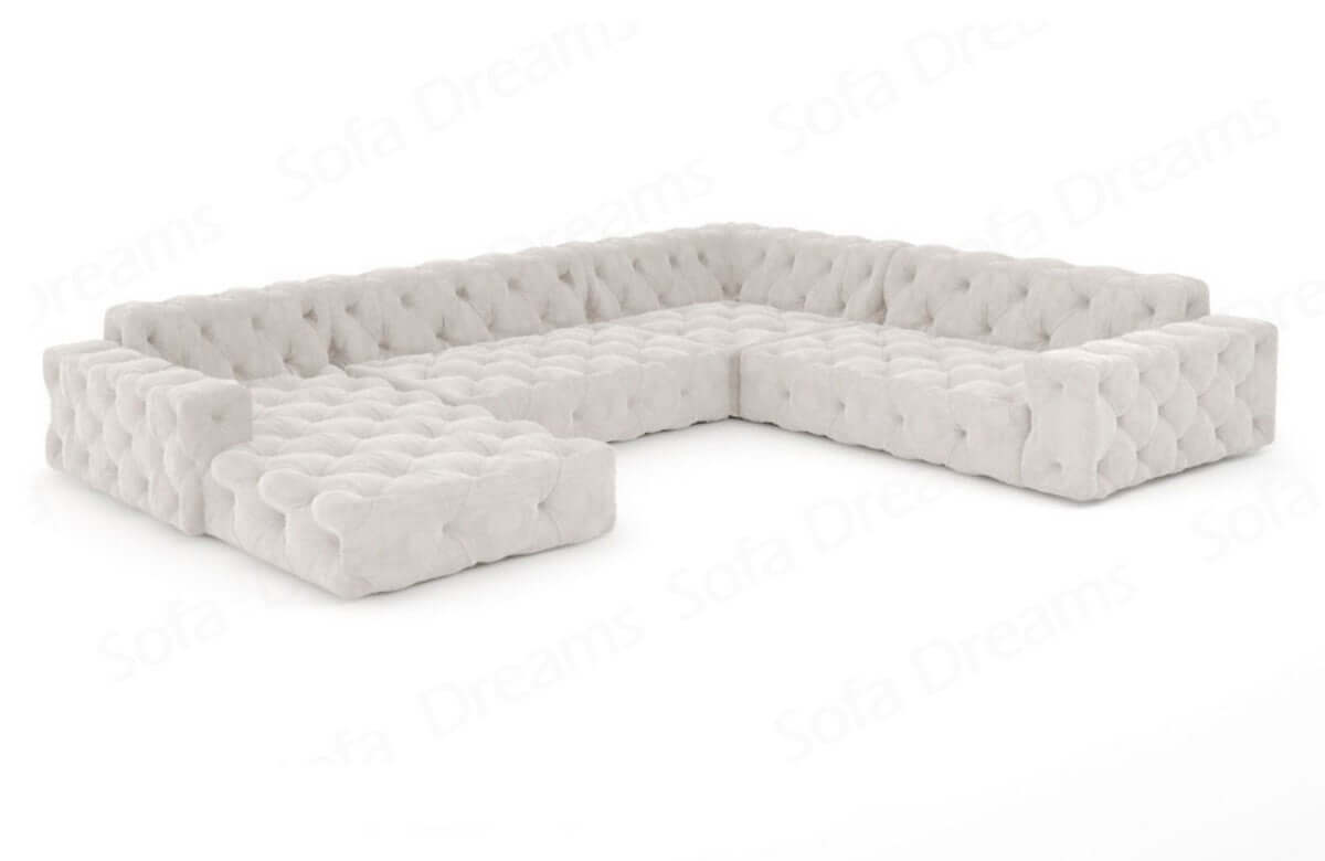 Polster Wohnlandschaft Menorca U-Form Beige
