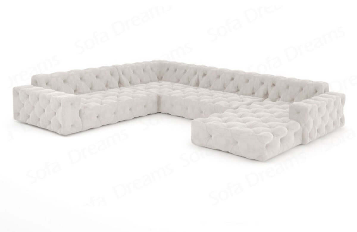 Polster Wohnlandschaft Menorca U-Form Beige