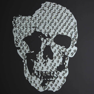 Designer Wandbild Skull – Modernes Kunstwerk für Wohnzimmer - Bild 3