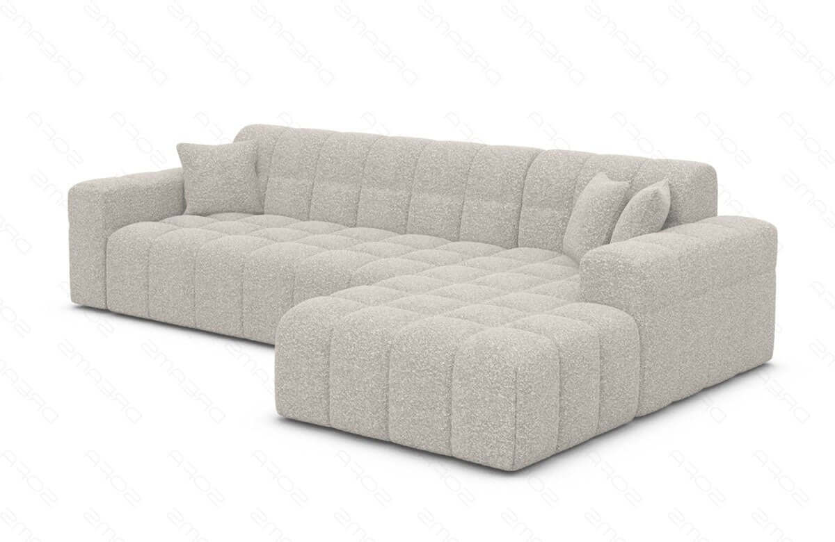 Polster Ecksofa Ibiza L-Kurz – Komfort & Design Pearl