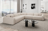 Ecksofa Barcelona Stoff L-Form