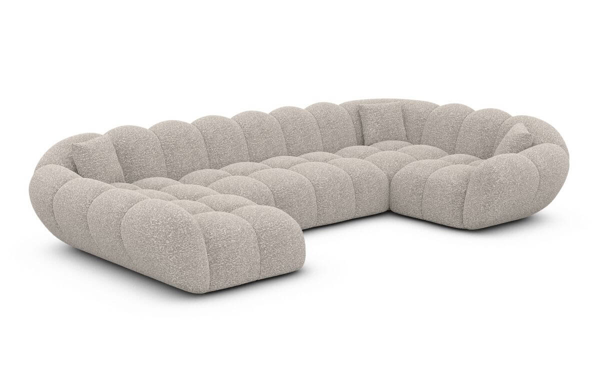 Wohnlandschaft Maleron U Form Pearl