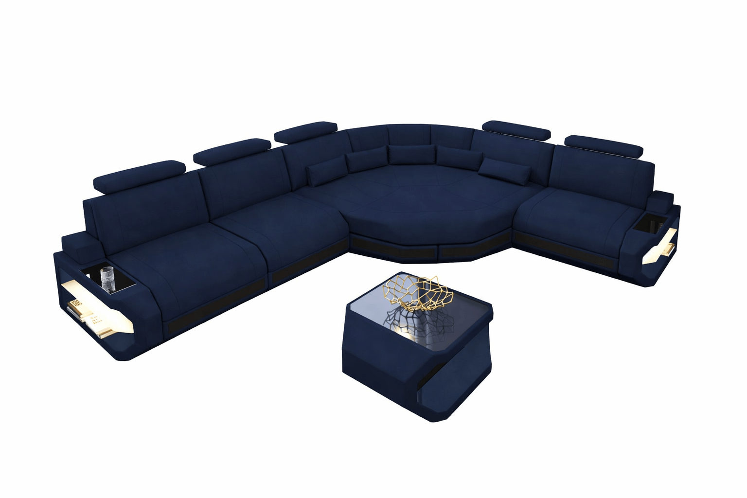 Stoffsofa Asti L-Form – Komfort & Stil