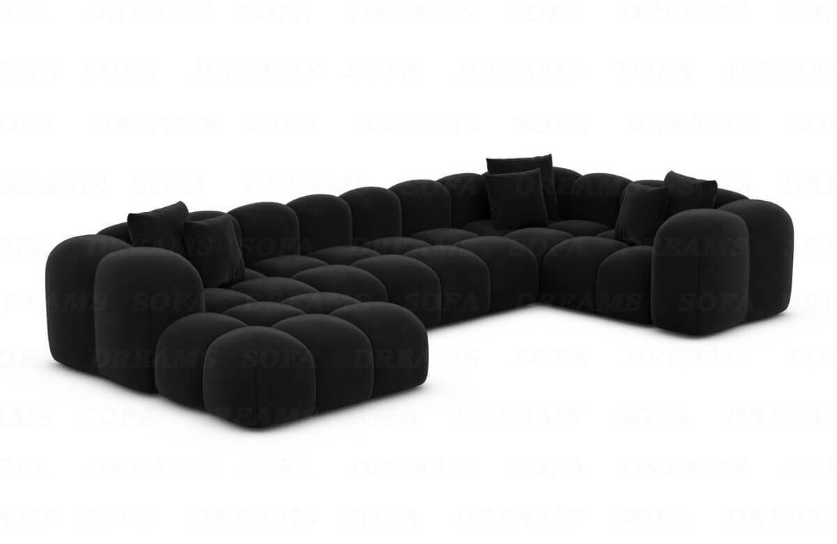 Wohnlandschaft Formentera U-Form Stoff