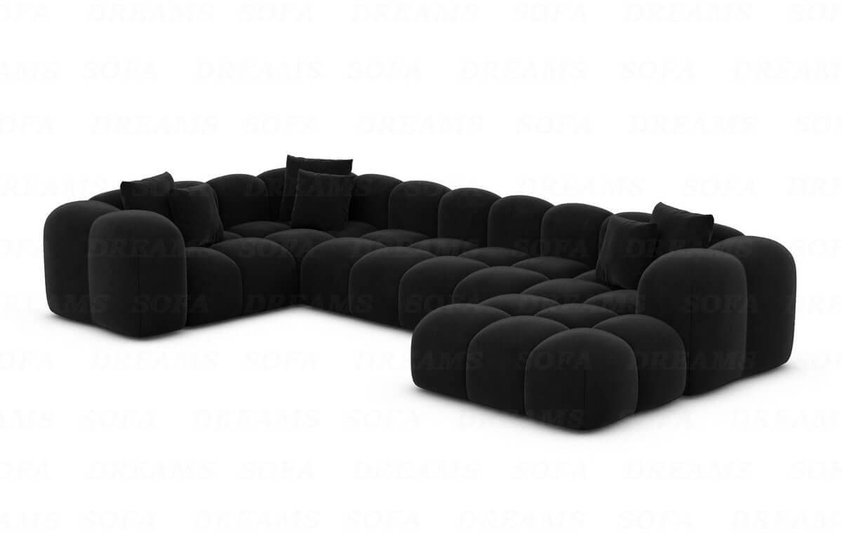 Wohnlandschaft Formentera U-Form Stoff